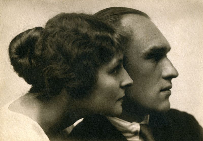 Zdjęcie ślubne Anny i Jarosława Iwaszkiewiczów
