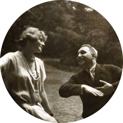 Anna Iwaszkiewicz i Stanisław Baliński, 1925