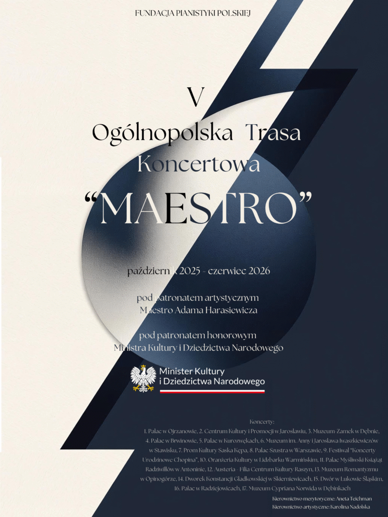 plakat promujący koncert